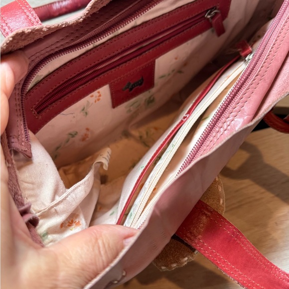 Radley Leather Tote Bag with Floral Accent - Picture 5 of 6